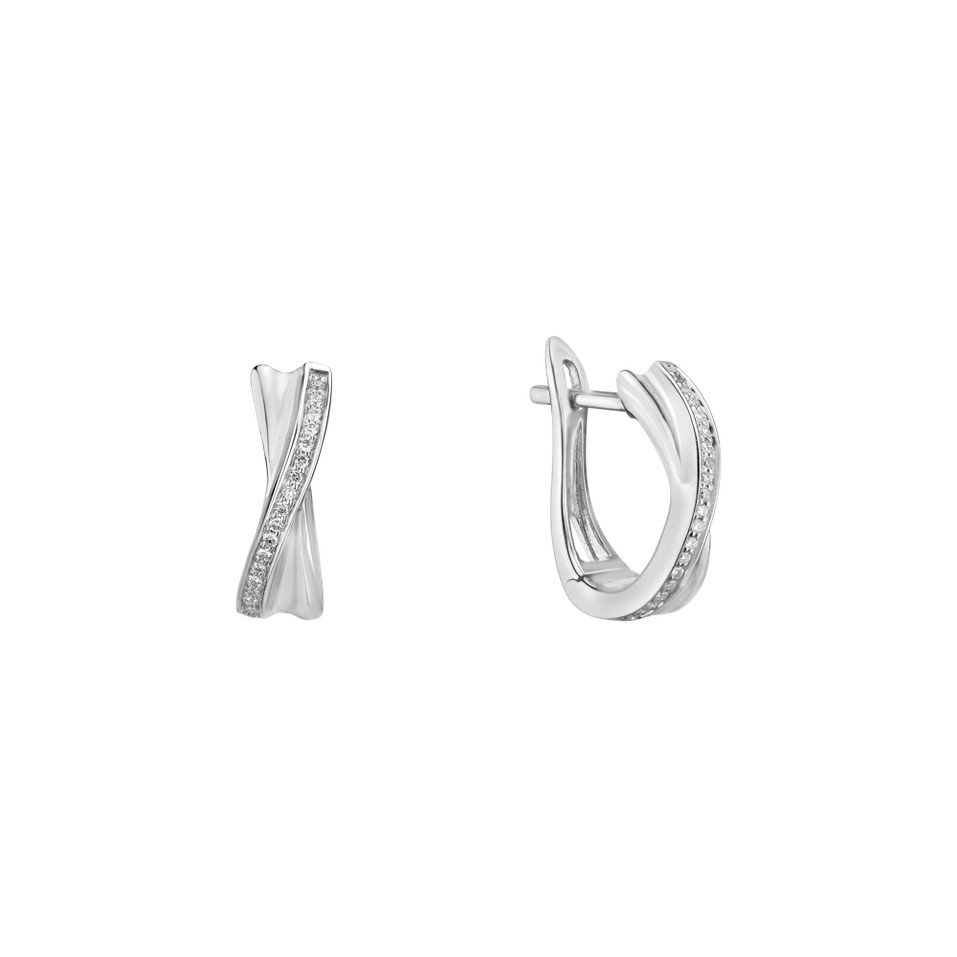 Náušnice s diamanty Adriana