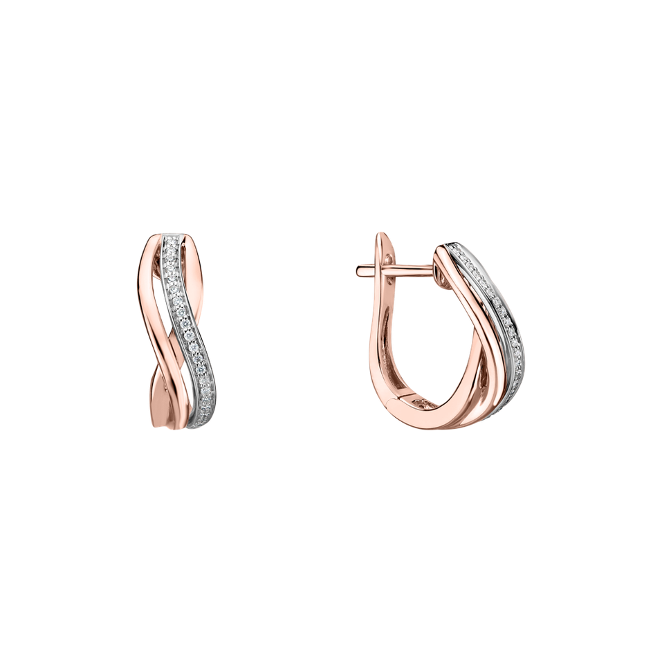 Náušnice s diamanty Glorious Secret