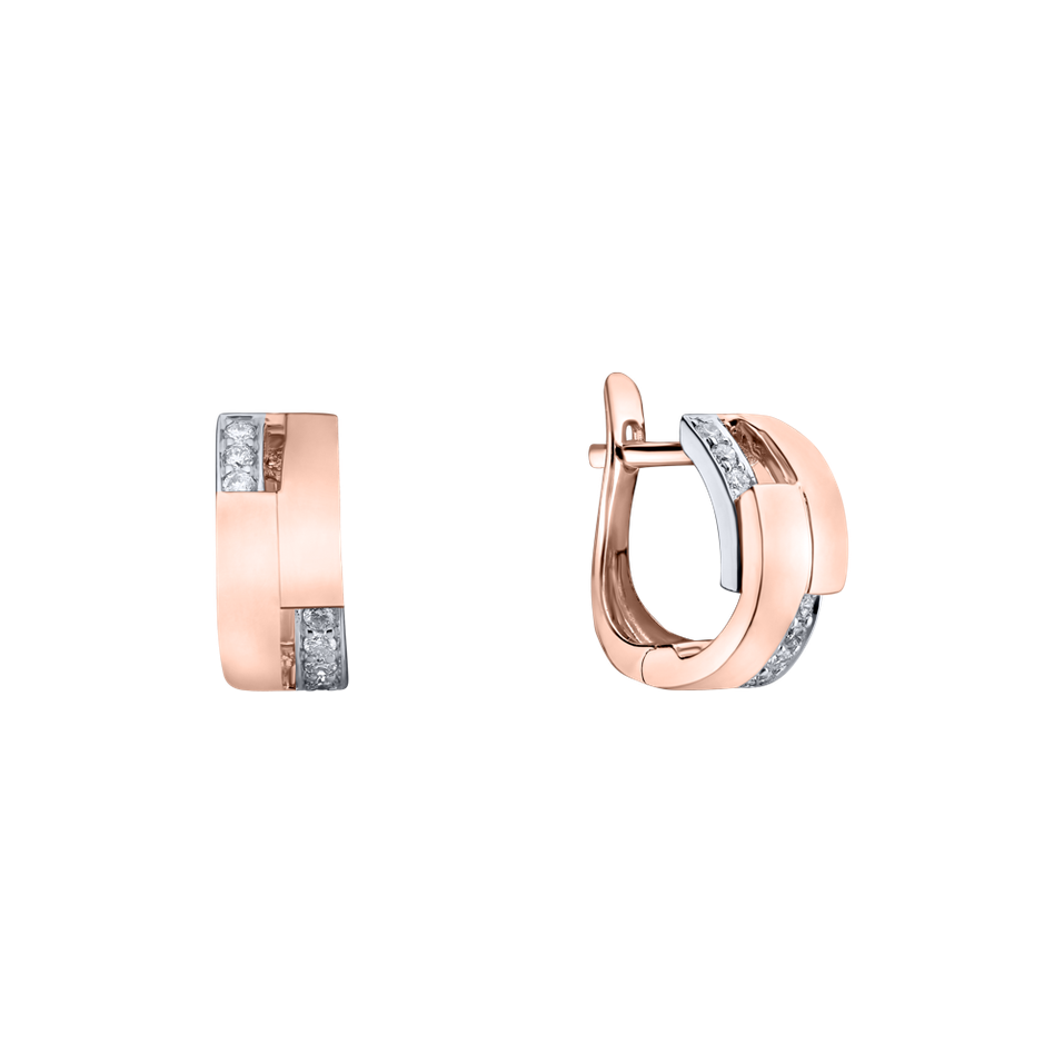 Náušnice s diamanty Star Opium