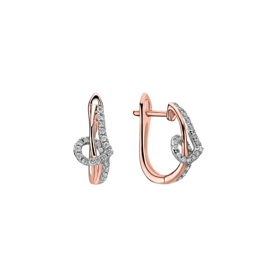 Náušnice s diamanty Shine Melody