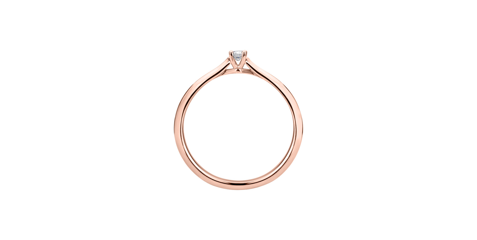 Prsten s diamantem Divine Love