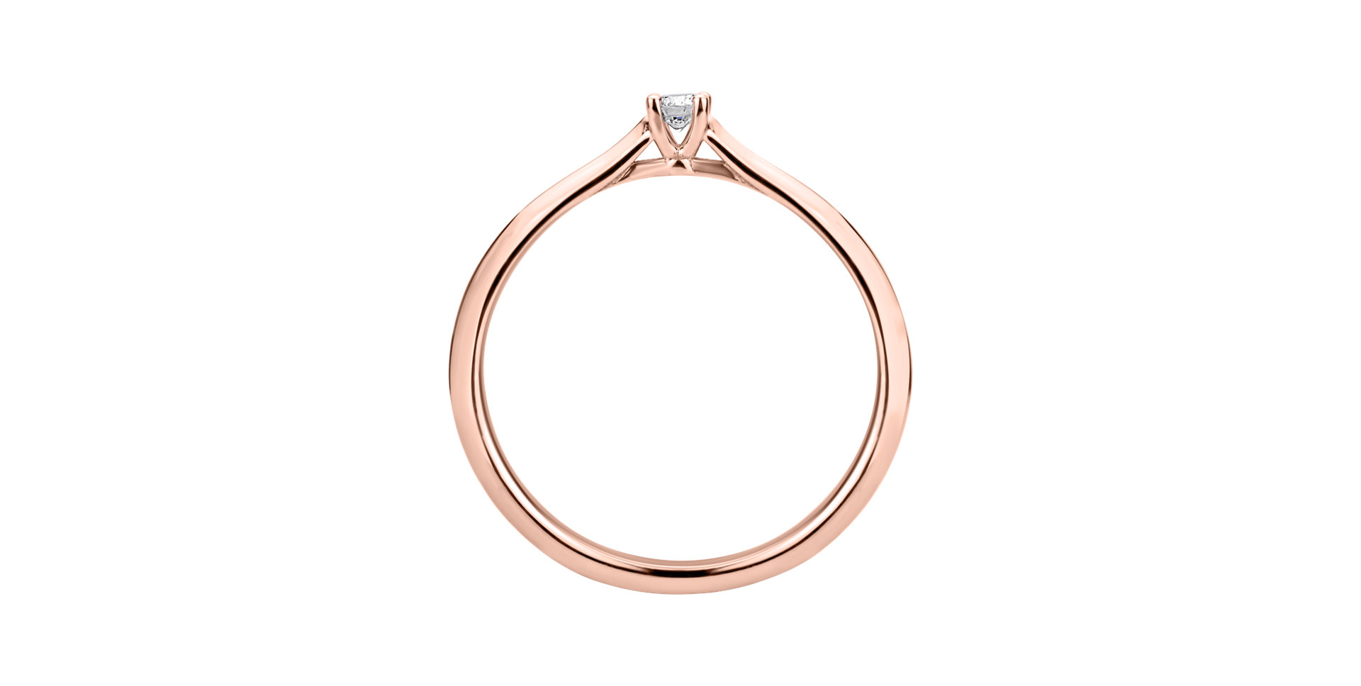 Prsten s diamantem Forever Love