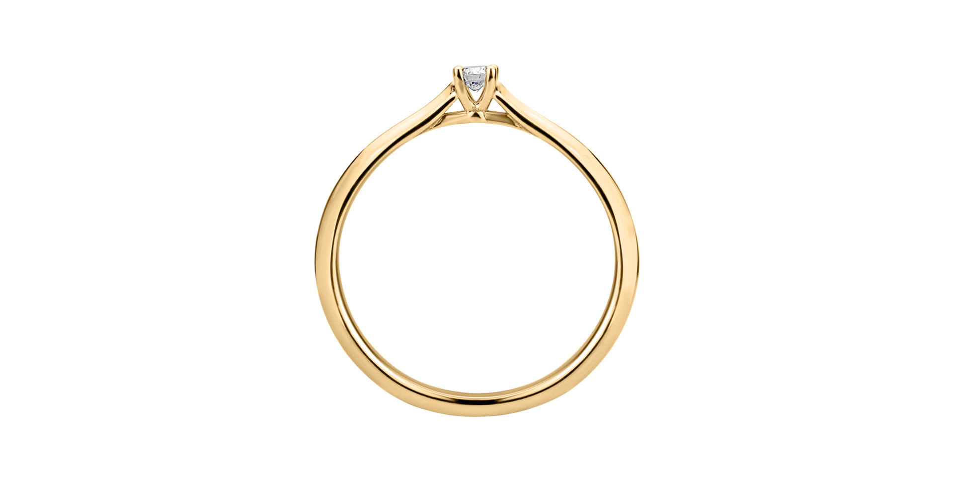 Prsten s diamantem Forever Love