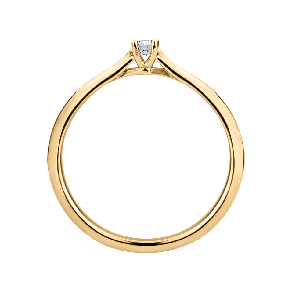 Prsten s diamantem Forever Love