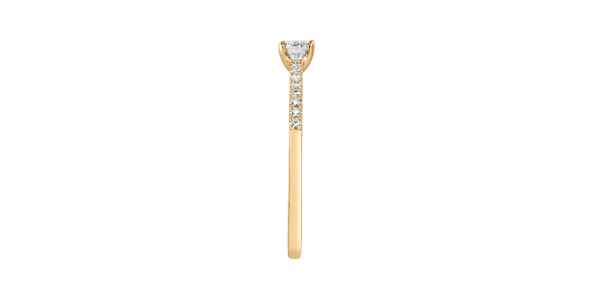 Prsten s diamanty Gem Simplicity