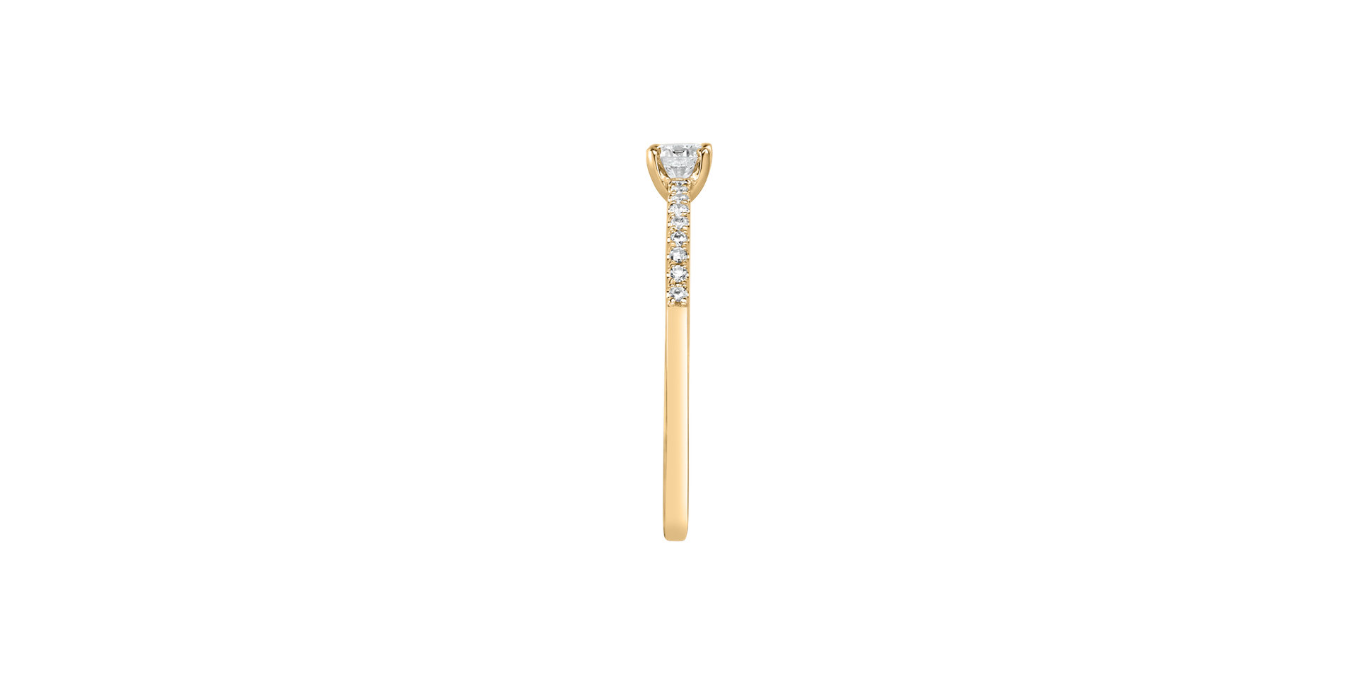 Prsten s diamanty Gem Simplicity