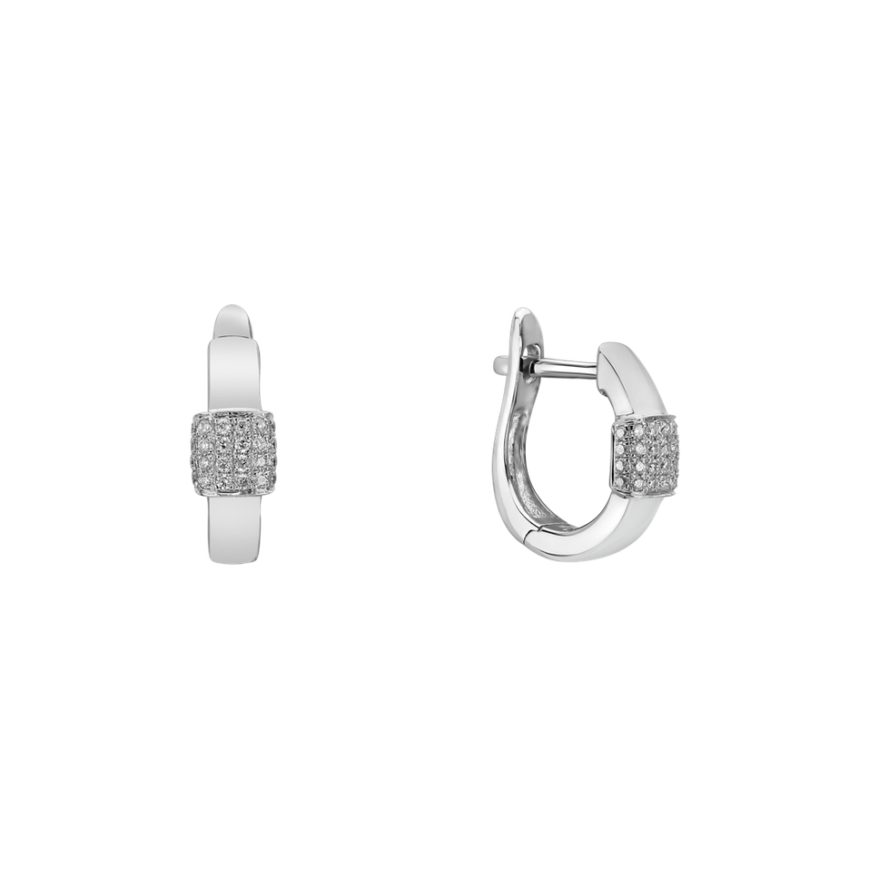 Náušnice s diamanty Miracle Sparkle