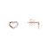 Náušnice s diamanty Shiny Hearts3