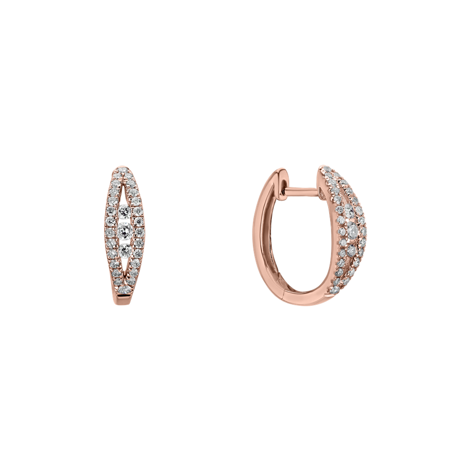 Náušnice s diamanty Heaven Treasure