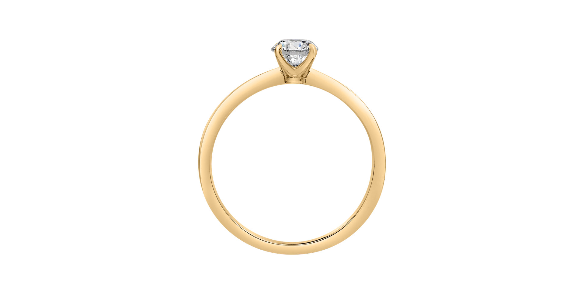 Prsten s diamantem One Love