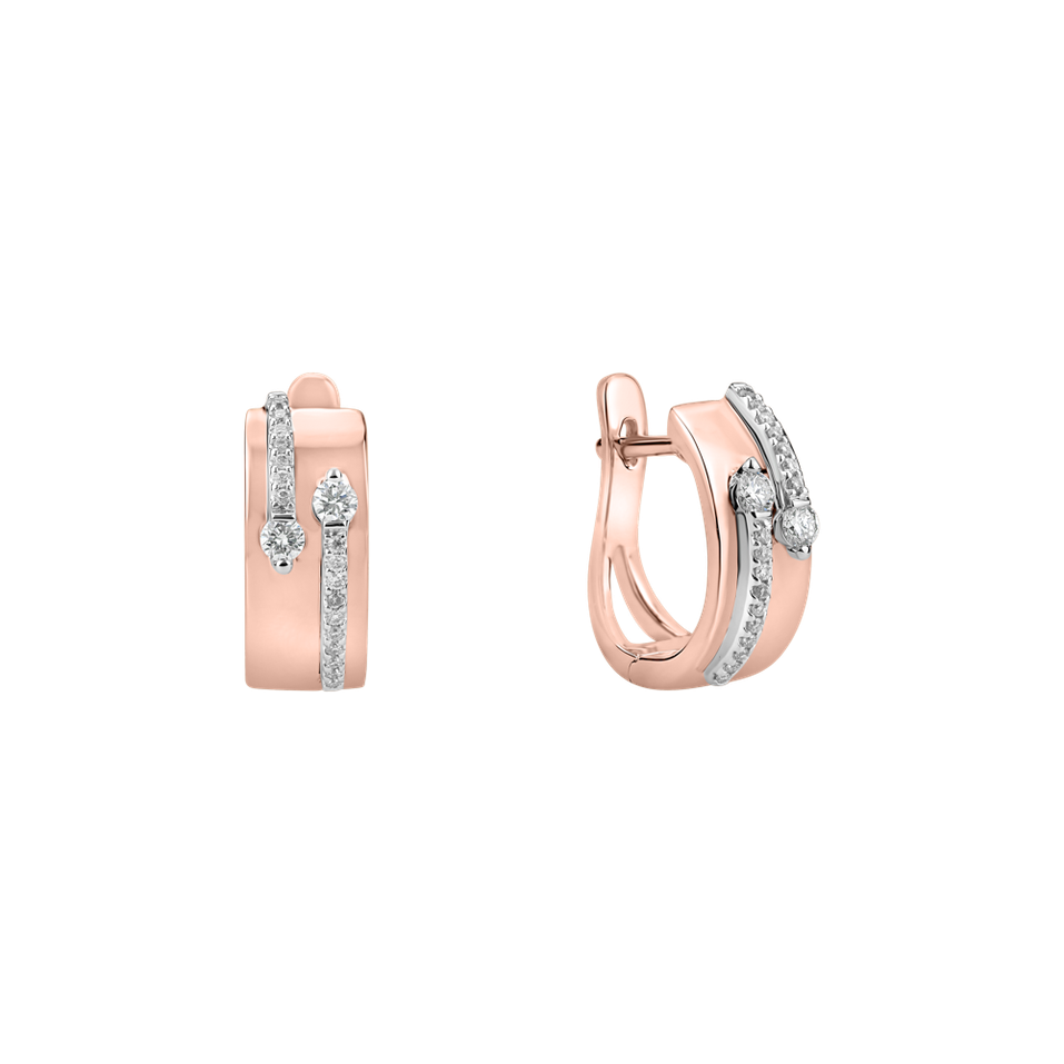 Náušnice s diamanty Charming Labyrinth