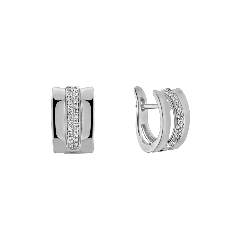 Náušnice s diamanty Dream Symetry