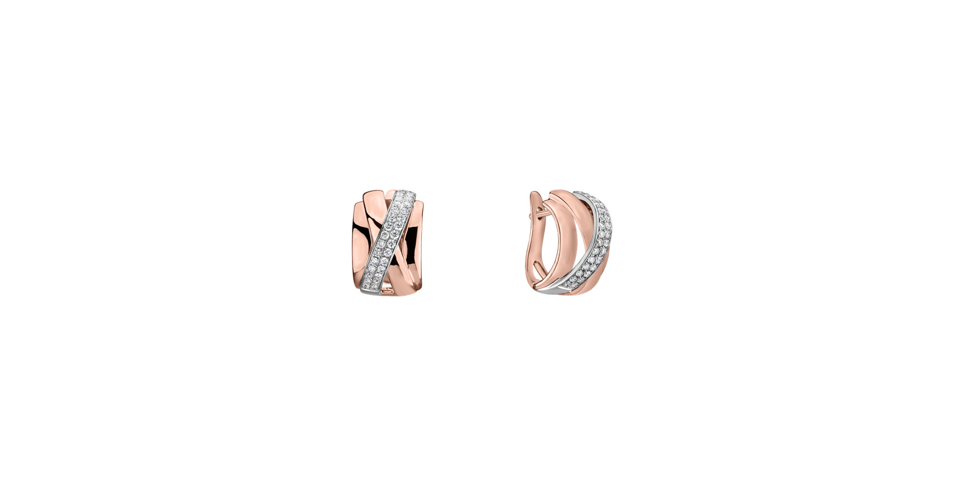 Náušnice s diamanty Galaxy Signature