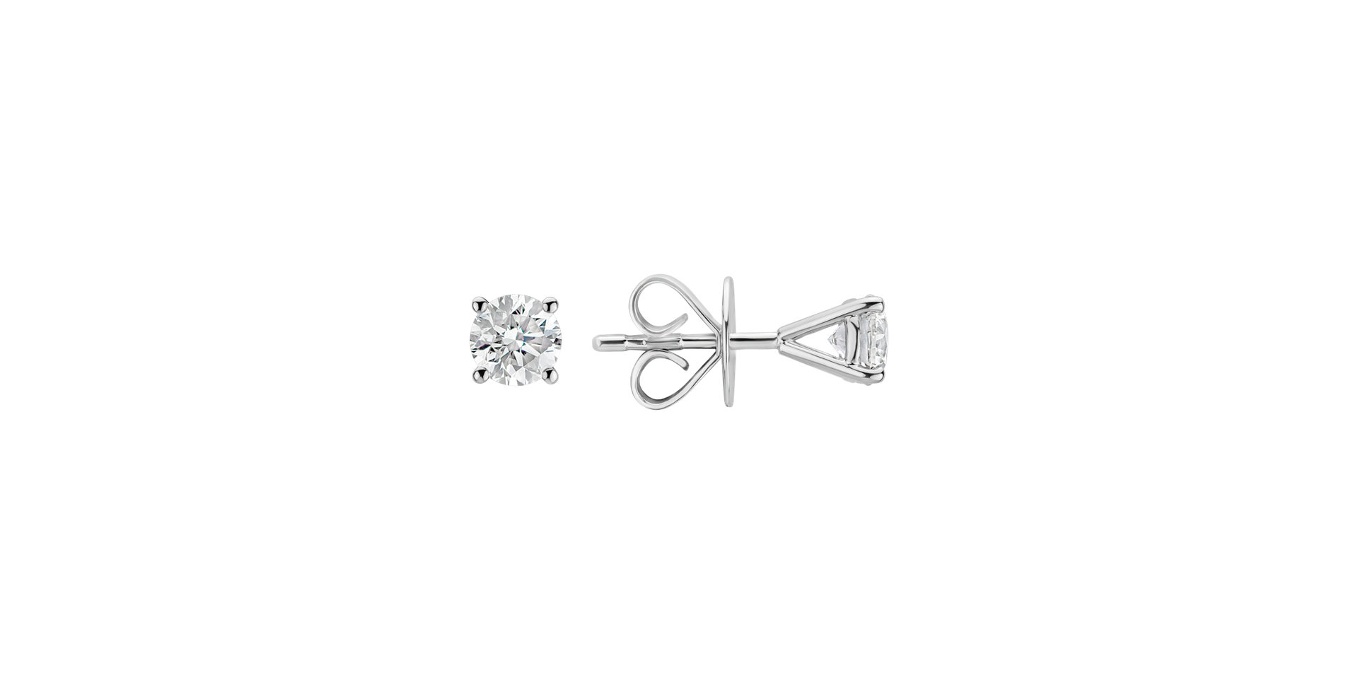 Náušnice s diamantem Essential Shine