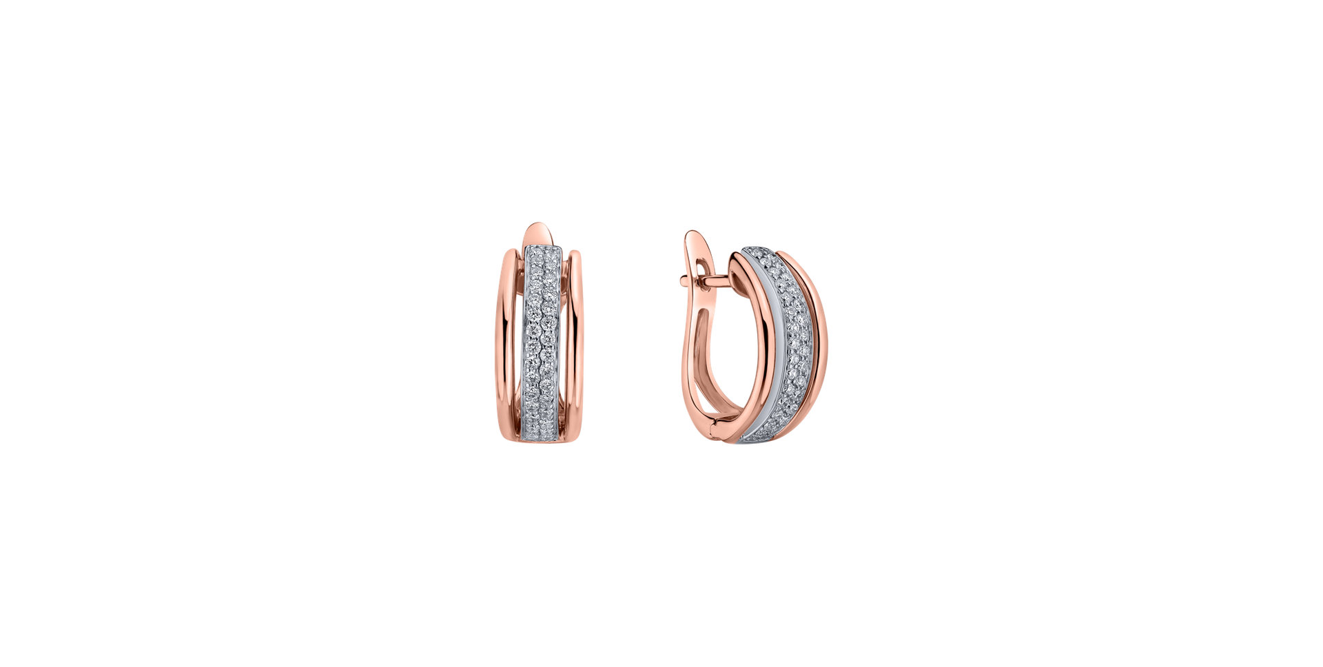 Náušnice s diamanty Daylight Glory