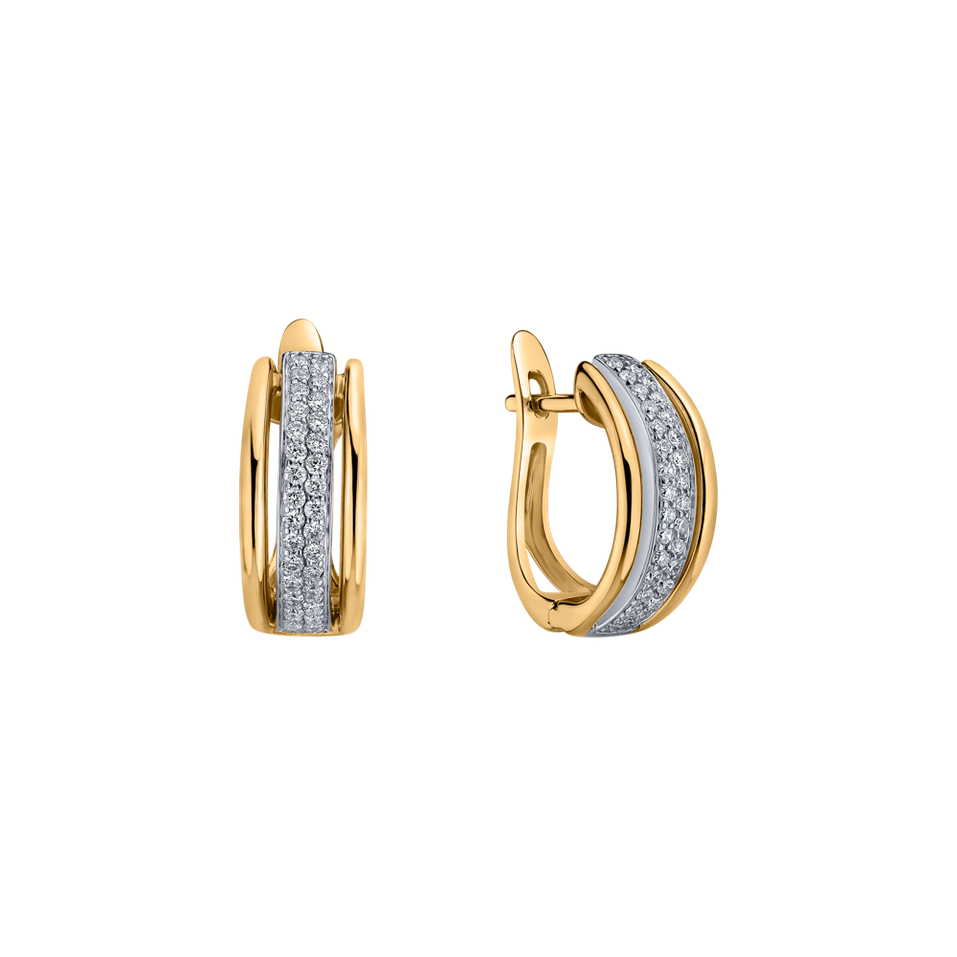 Náušnice s diamanty Daylight Glory