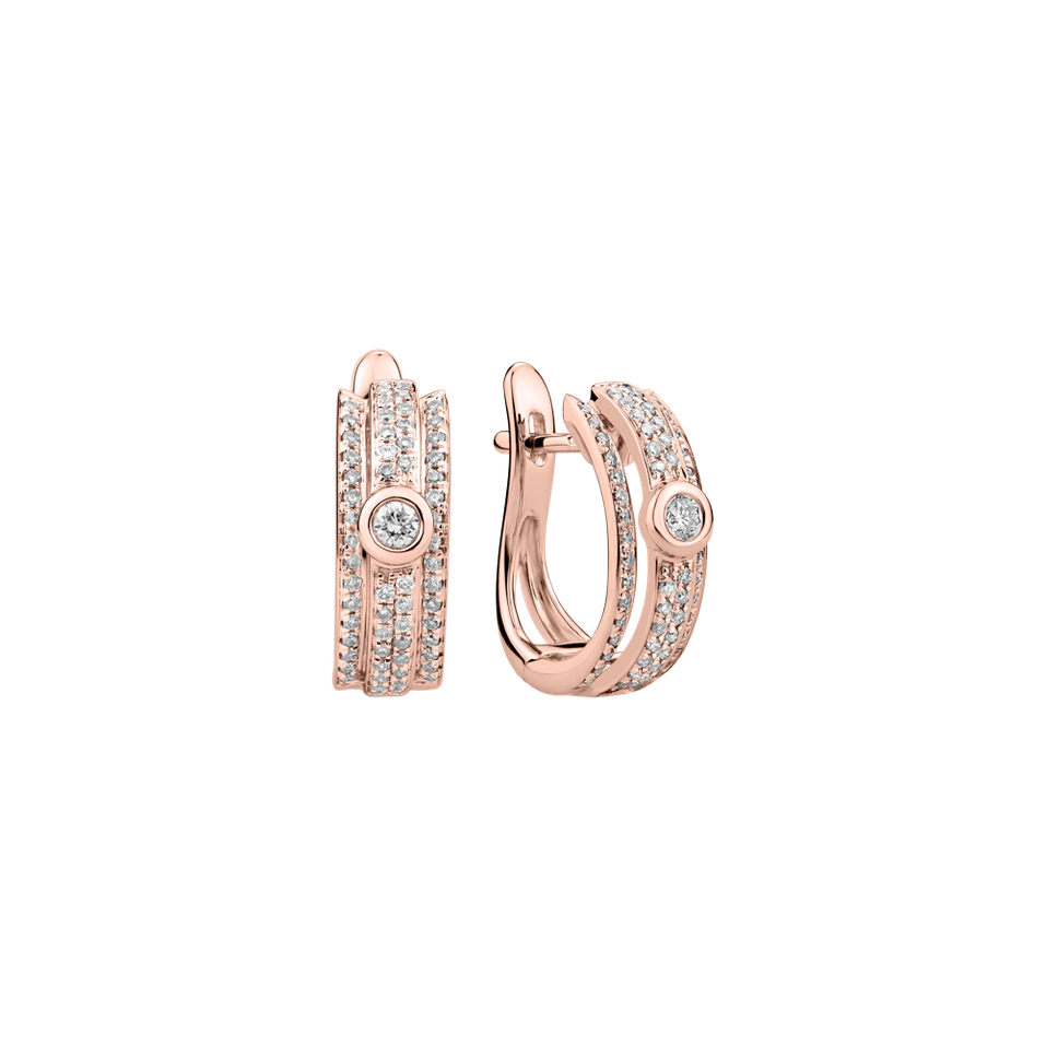 Náušnice s diamanty Fairytale Sparkle