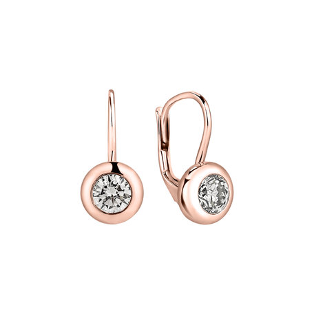 Náušnice s diamantem Sparkling Dots