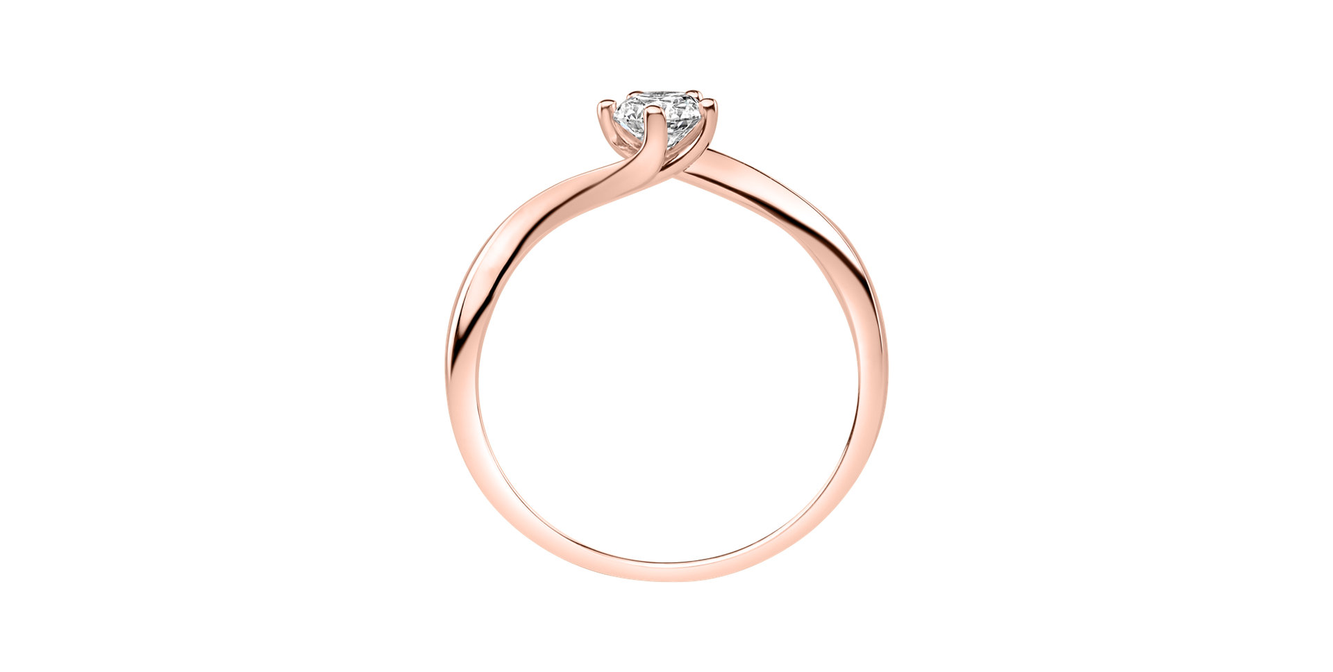 Prsten s diamantem Vivid Love