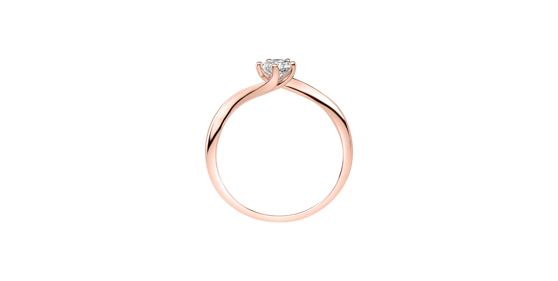 Prsten s diamantem Vivid Love