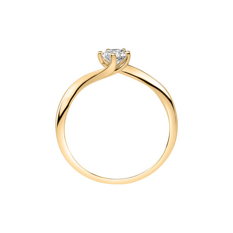 Prsten s diamantem Vivid Love