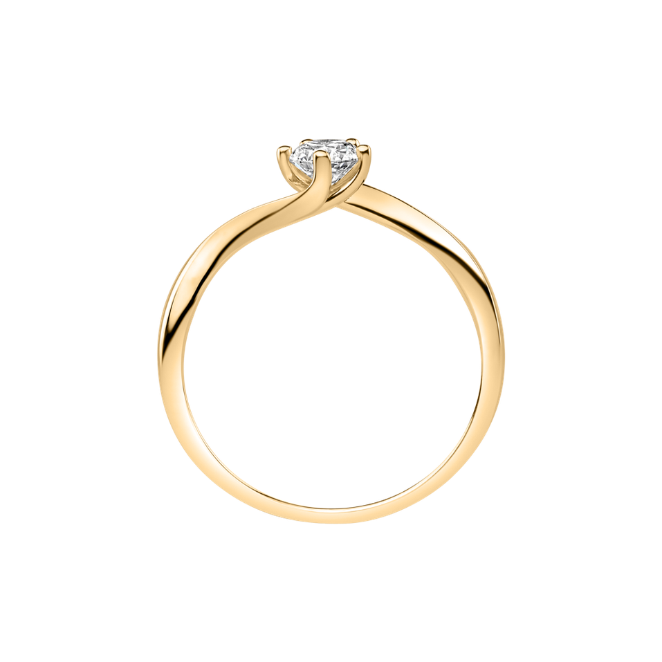 Prsten s diamantem Vivid Love