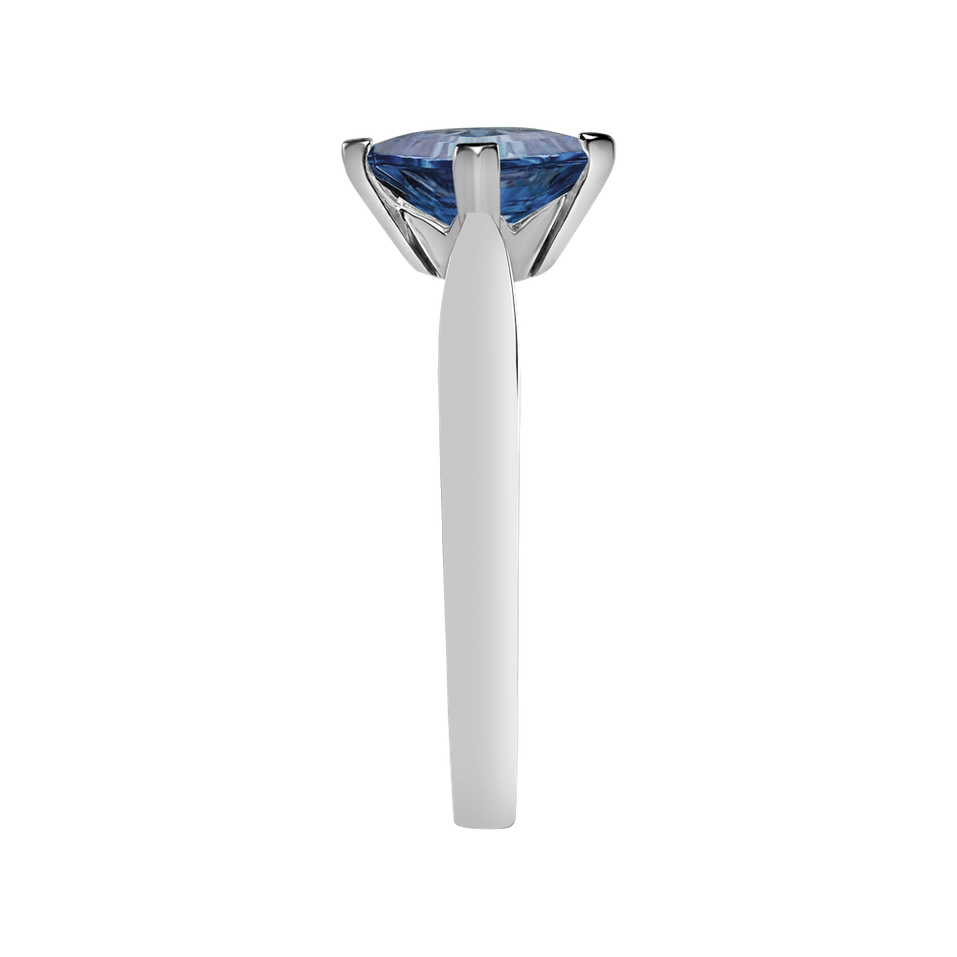 Prsten s tanzanitem Bonbon