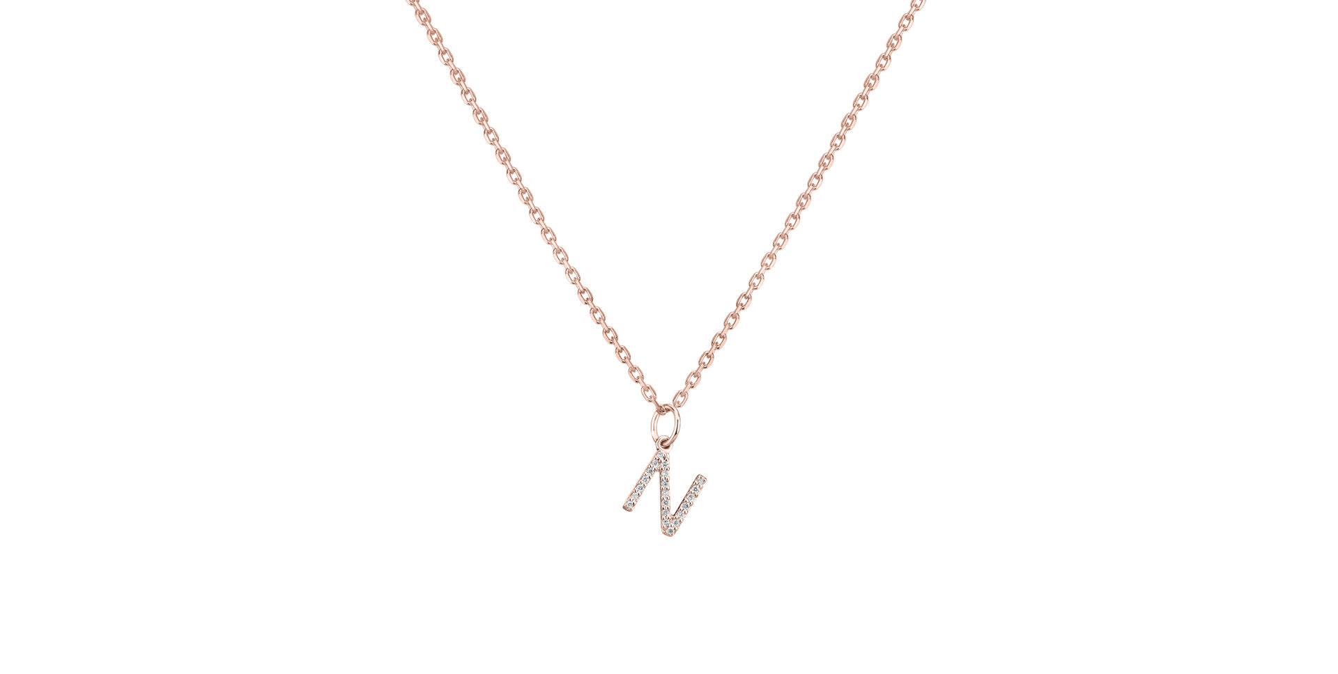 Přívěsek s diamanty Line Glitter  N