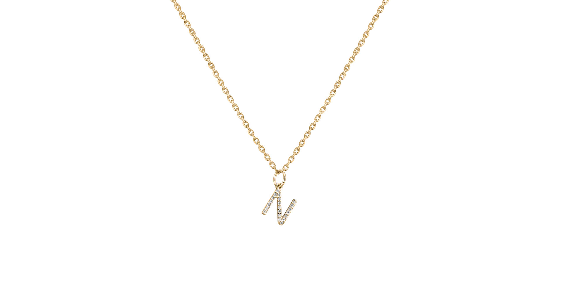 Přívěsek s diamanty Line Glitter  N