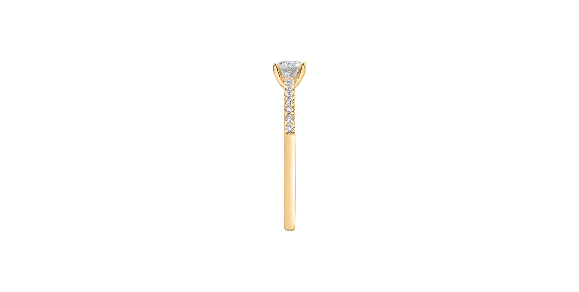 Prsten s diamanty Gem Simplicity