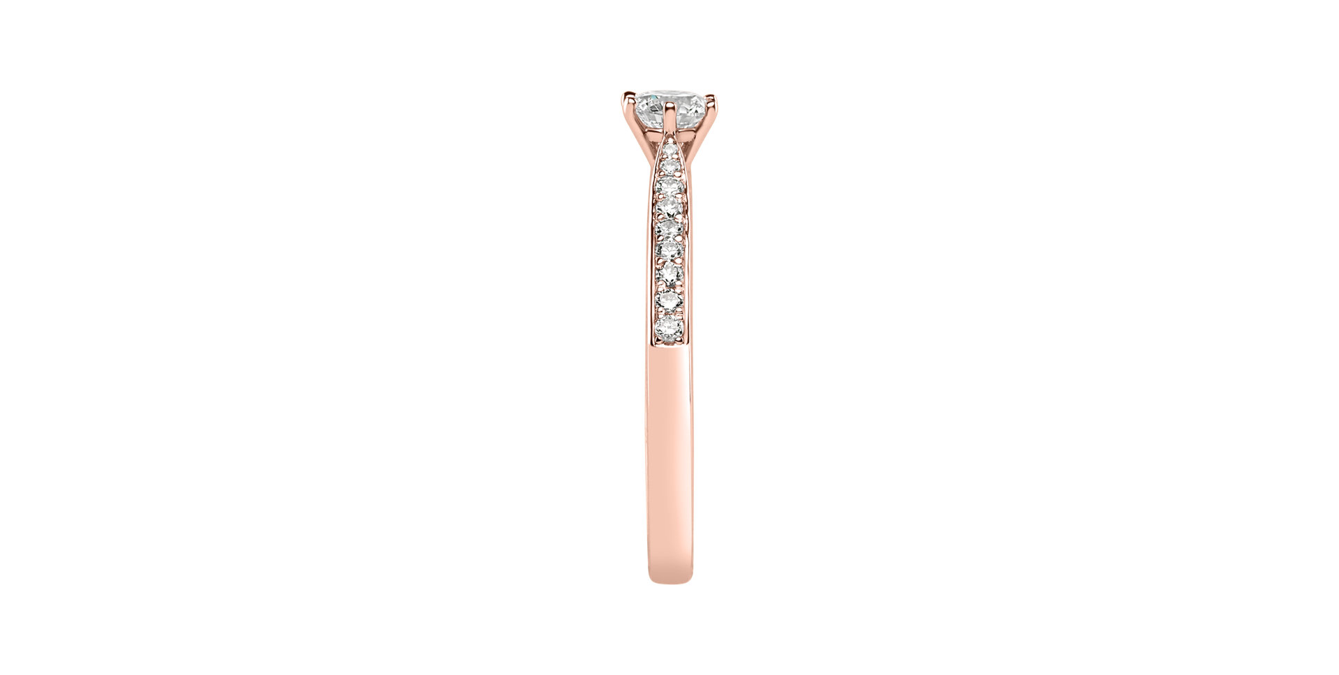 Prsten s diamanty Midnight Romance