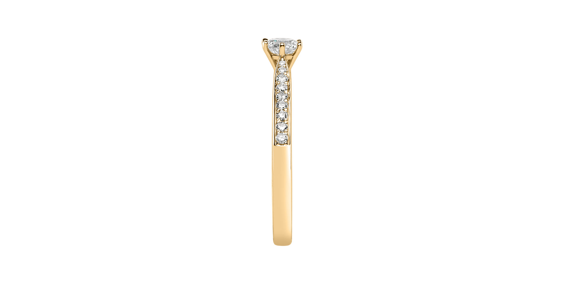 Prsten s diamanty Midnight Romance