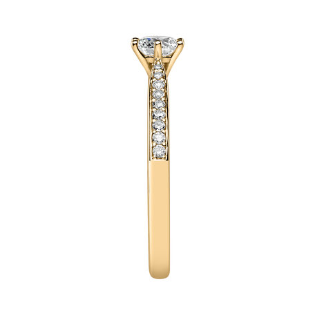 Prsten s diamanty Midnight Romance