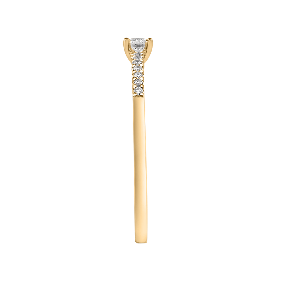 Prsten s diamanty Gem Simplicity