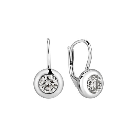 Náušnice s diamantem Sparkling Drops