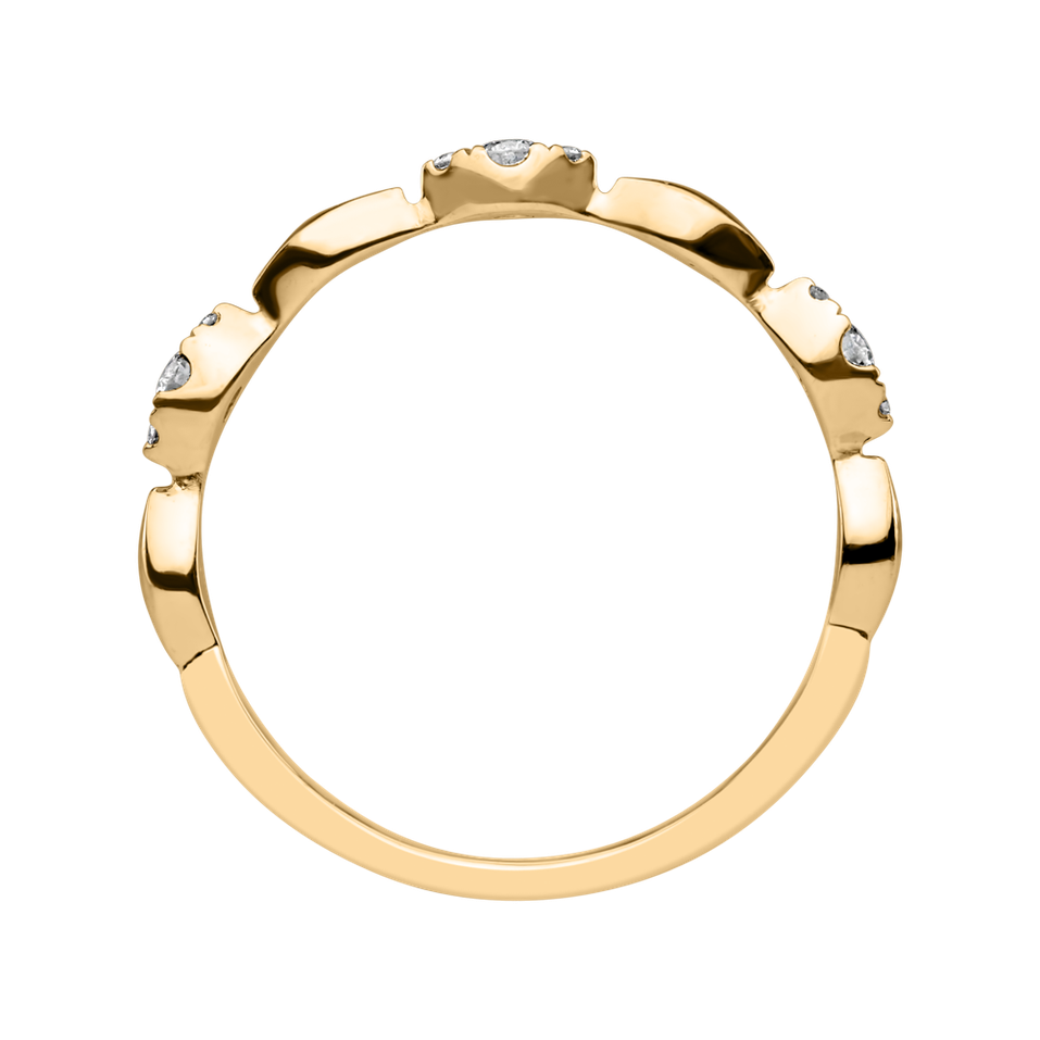 Prsten s diamanty Star Attraction