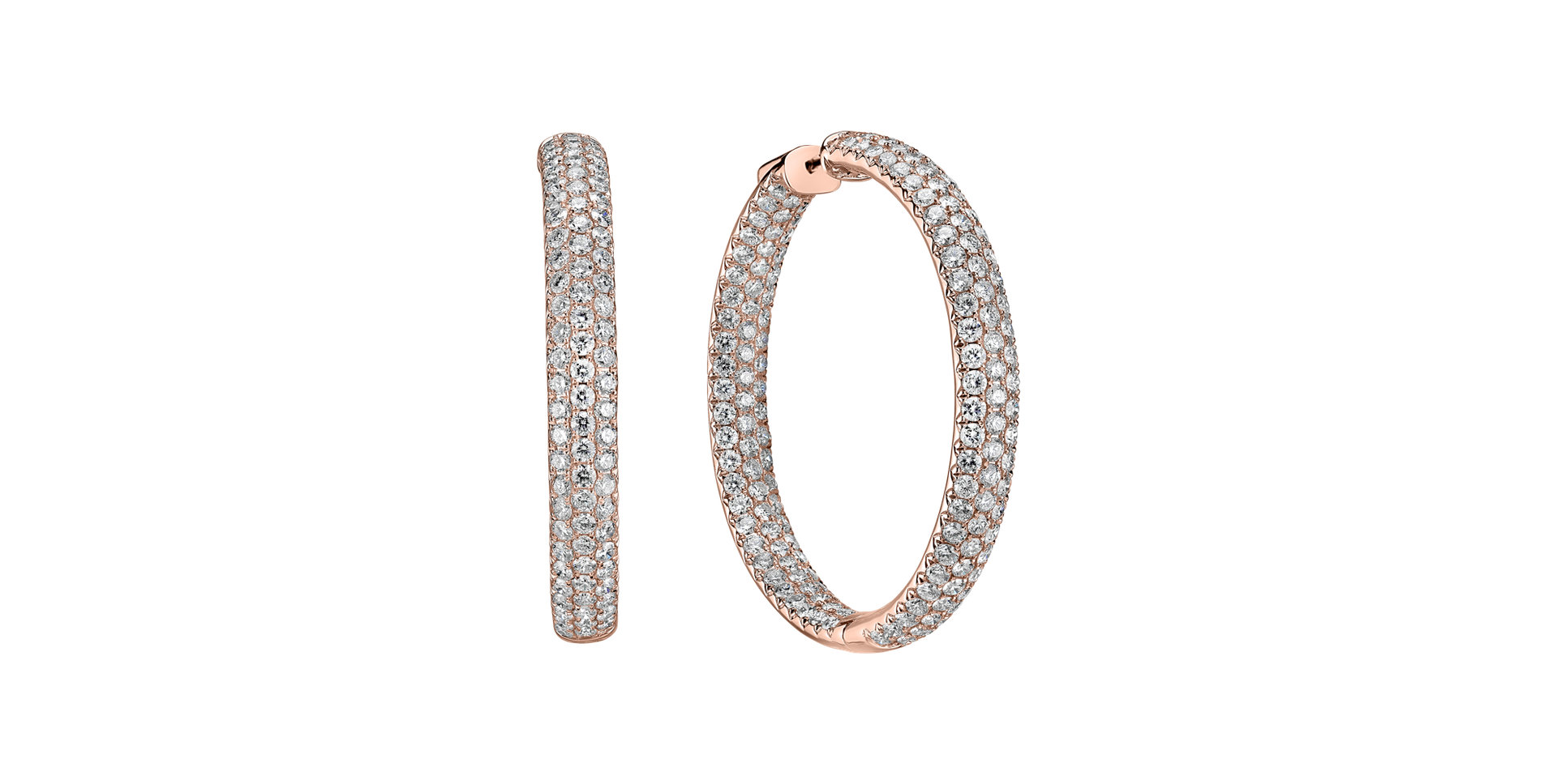 Náušnice s diamanty Eclipse