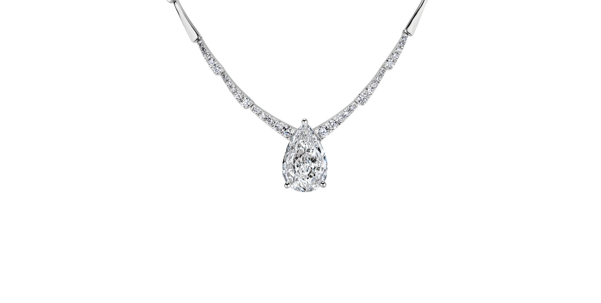 Náhrdelník s diamanty Angelica