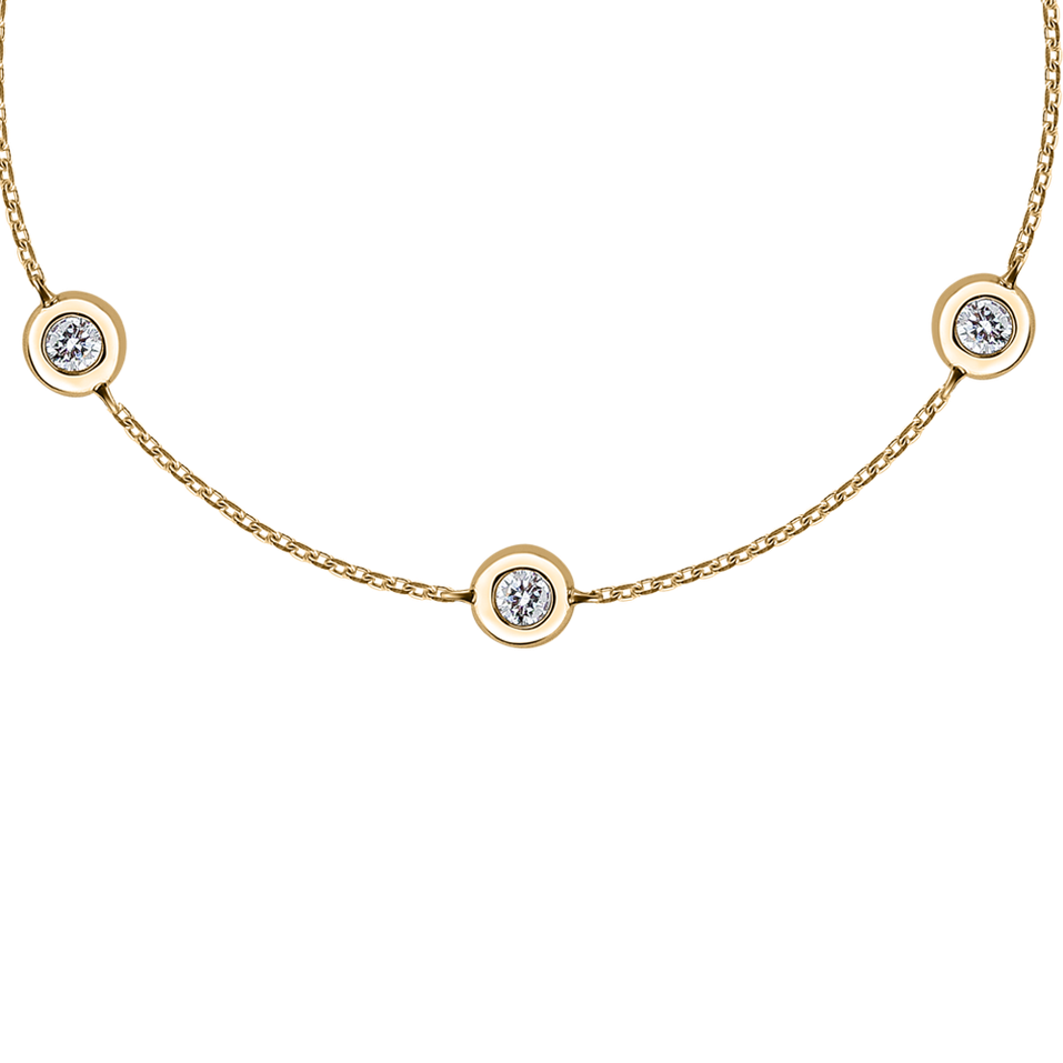 Náramek s diamanty Sparkling Dot