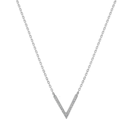 Náhrdelník s diamanty Velvet Beauty