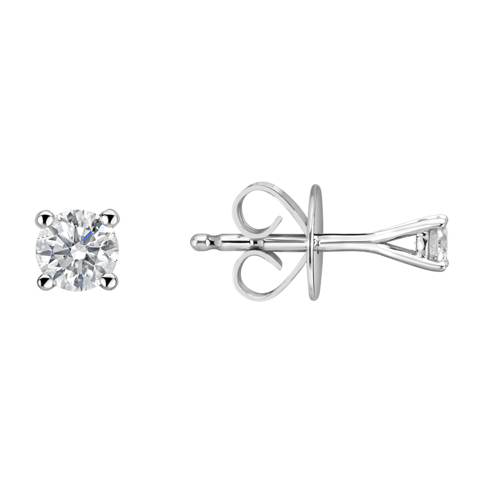 Náušnice s diamantem Essential Shine