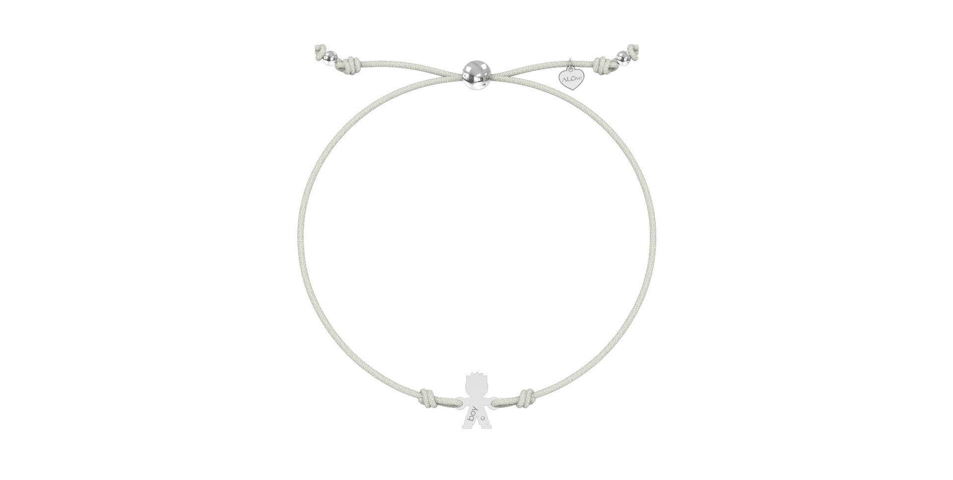 Náramek s diamantem Little Boy