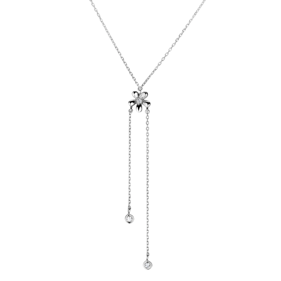 Náhrdelník s diamanty Bloom Waterfall