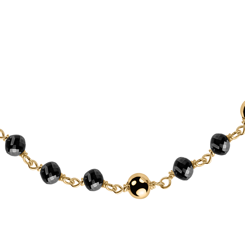 Náramek s černými diamanty Donatella