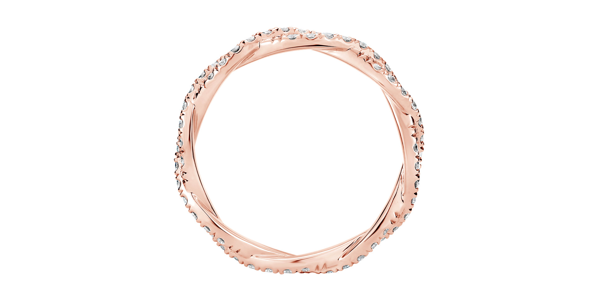 Prsten s diamanty Tangled