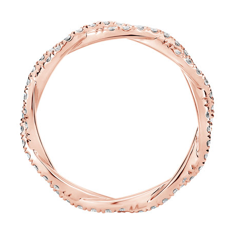 Prsten s diamanty Tangled