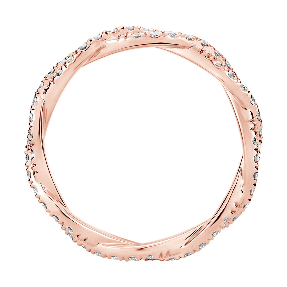 Prsten s diamanty Tangled