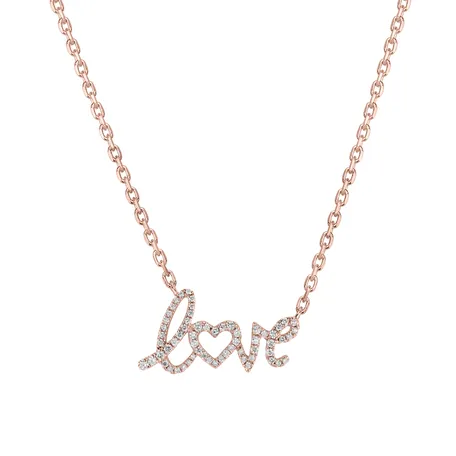 Náhrdelník s diamanty Heavenly Love