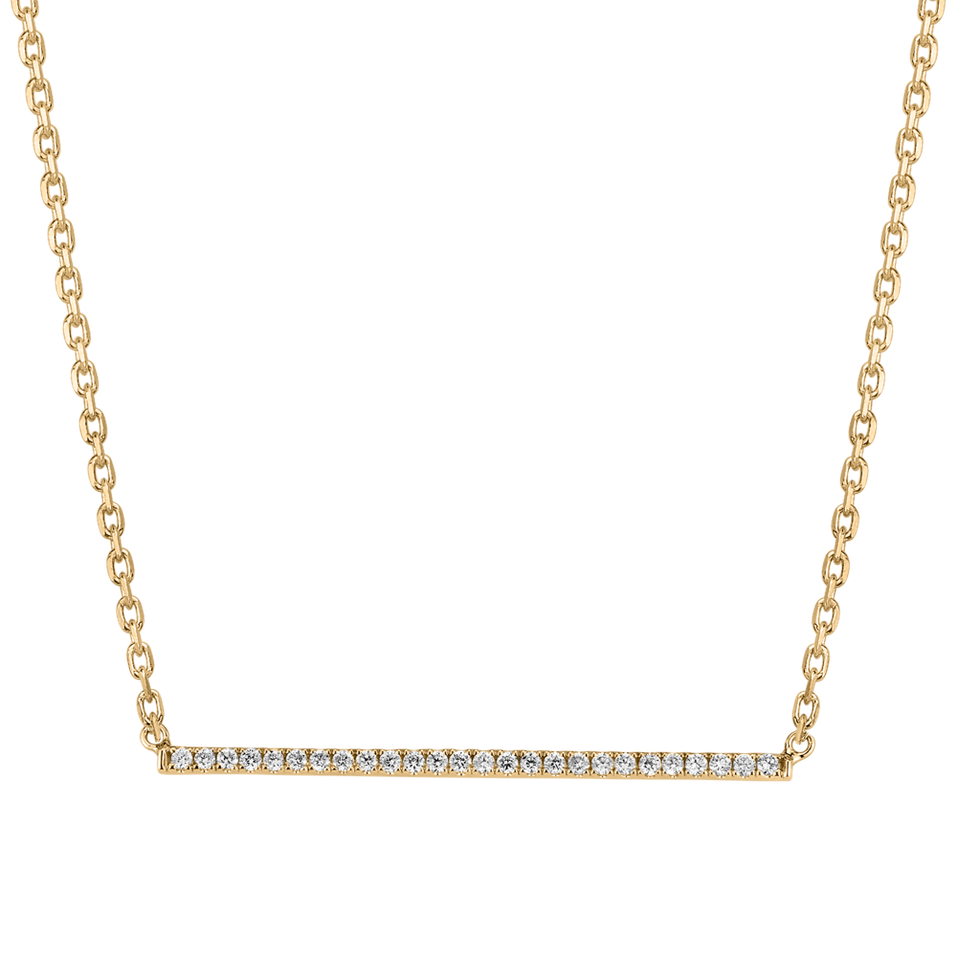 Náhrdelník s diamanty Mellow Desire