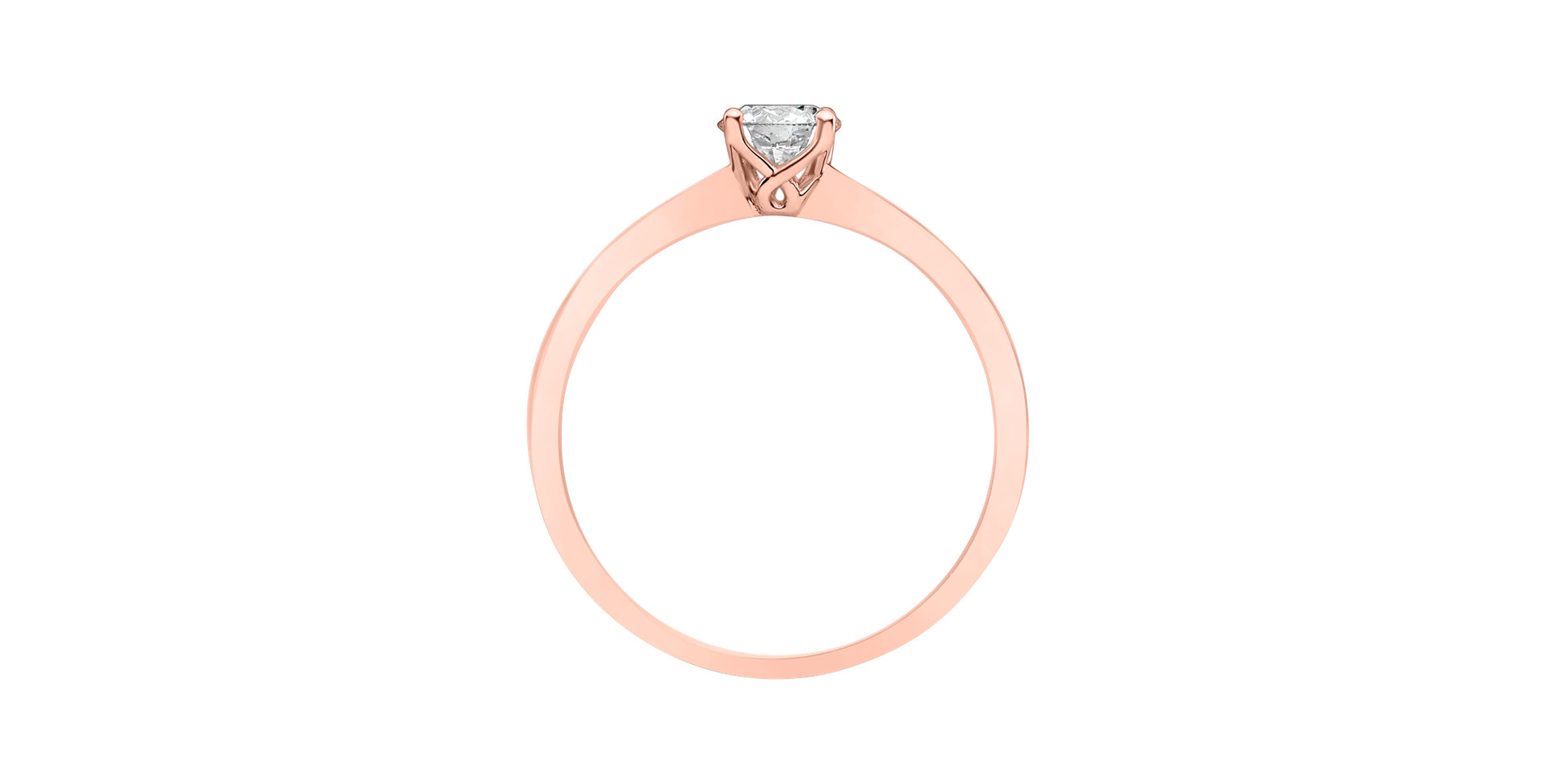 Prsten s diamantem Lovely Beauty